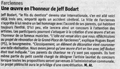 Paru dans La Libre Belgique du 14/11.